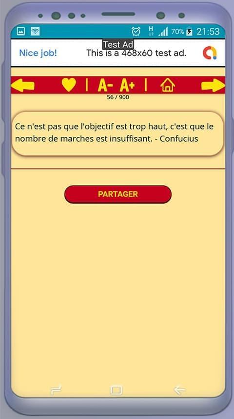 Citations Pour Reussir Et Changer De Vie For Android Apk Download