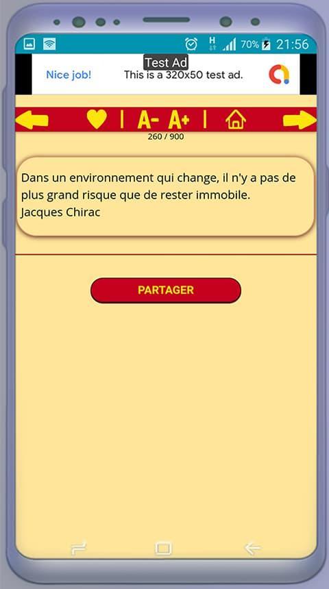 Citations Pour Reussir Et Changer De Vie For Android Apk Download
