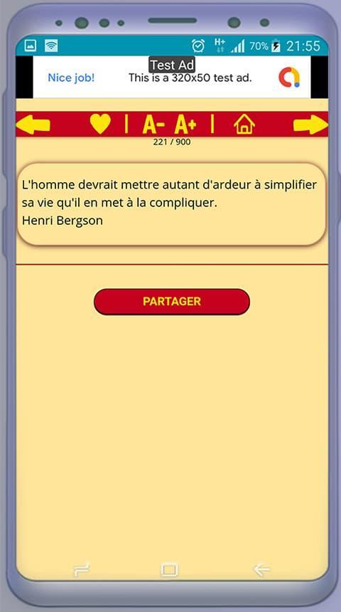 Citations Pour Reussir Et Changer De Vie For Android Apk Download