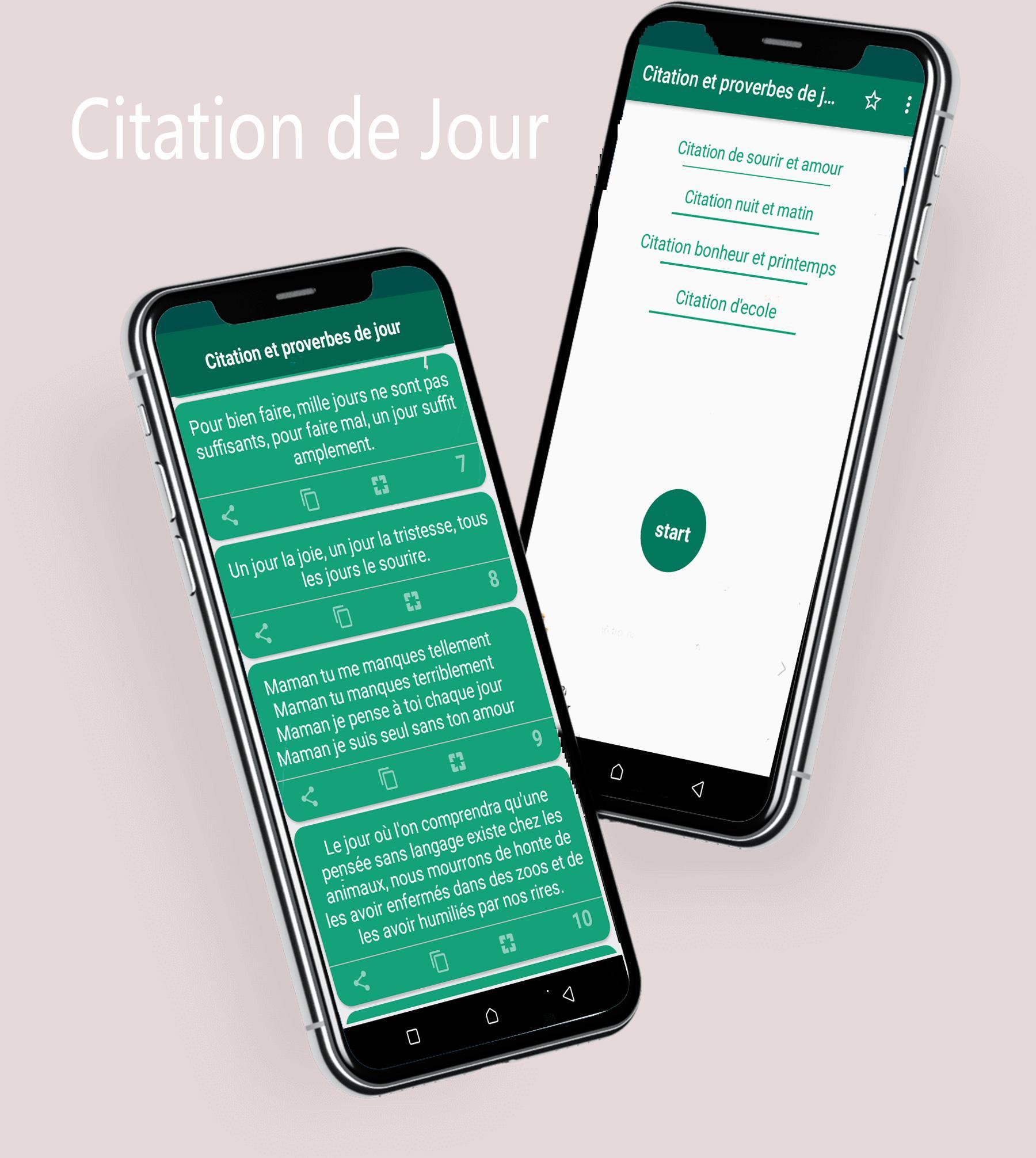 Citation Et Proverbes Du Jour For Android Apk Download