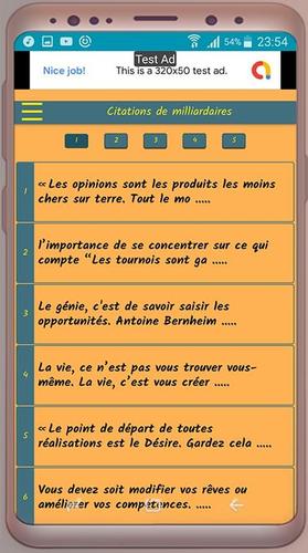 Citations De Milliardaires Qui Changeront Ta Vie For Android Apk Download