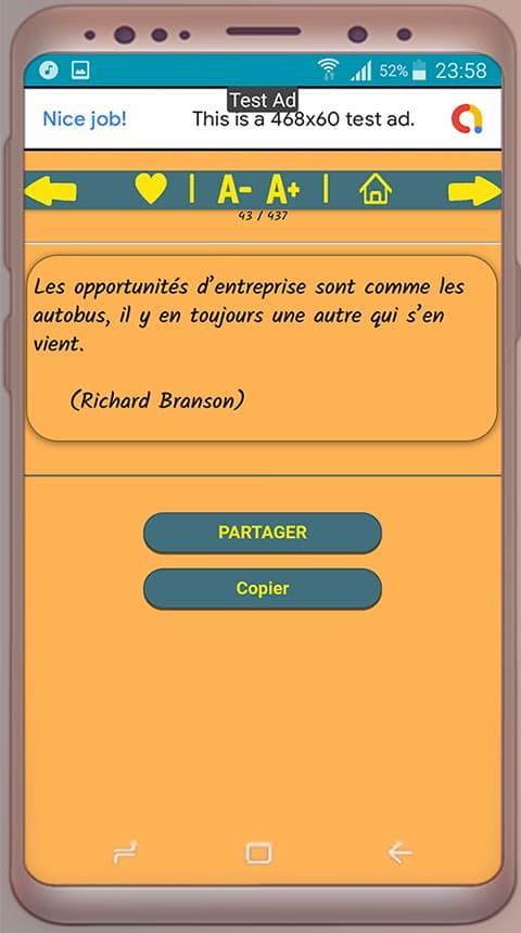Citations De Milliardaires Qui Changeront Ta Vie For Android Apk Download