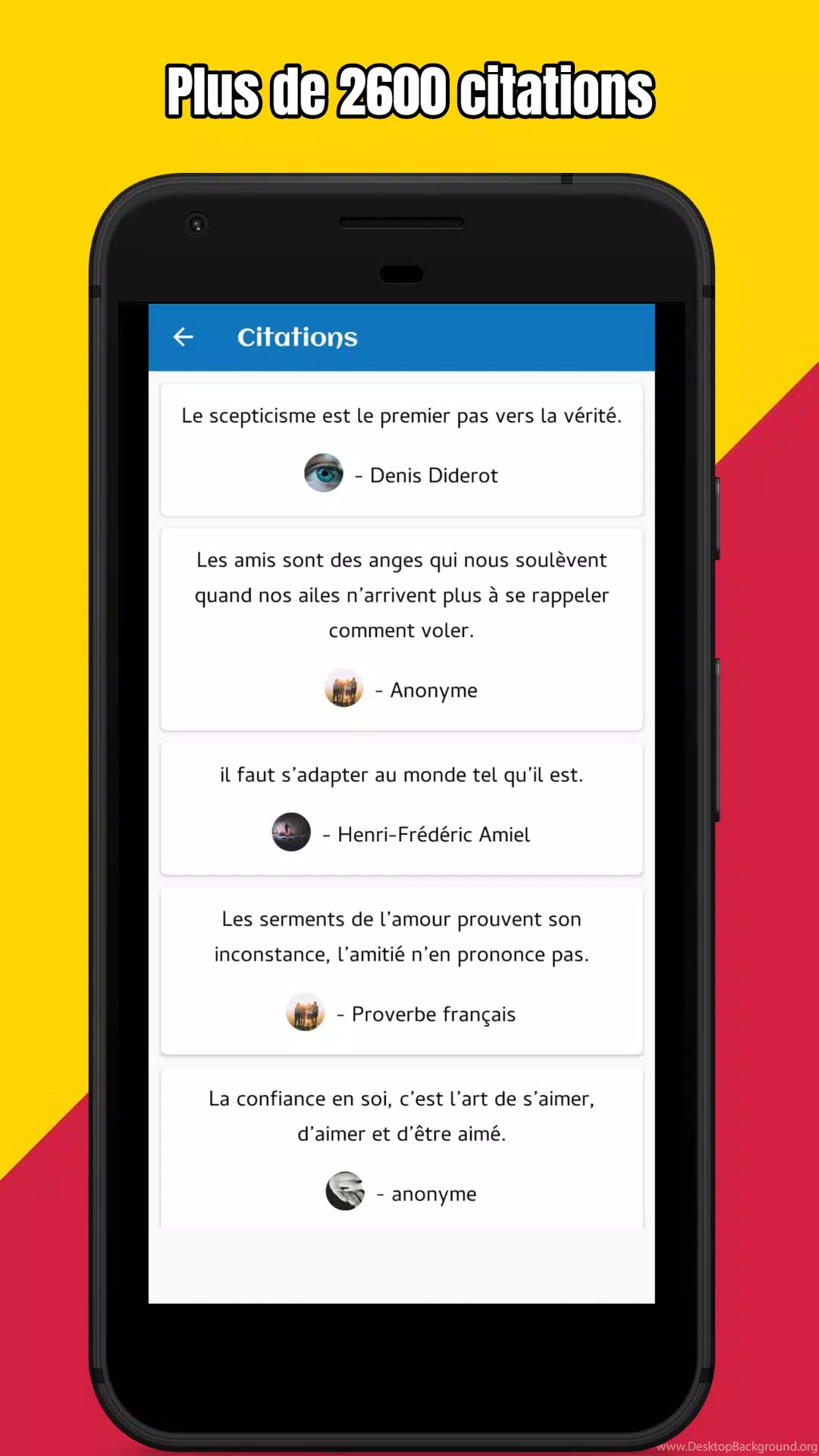 Citations Et Proverbes Touchantes For Android Apk Download