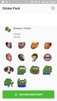 Stickers Twitch پوسٹر