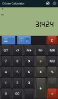 Citizen Calculator скриншот 1