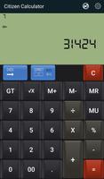 Citizen Calculator capture d'écran 1