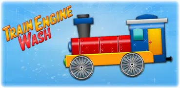 火車引擎洗: 孩子遊戲