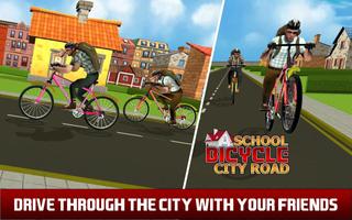 High School Cycling Ride – Bicycle Race पोस्टर