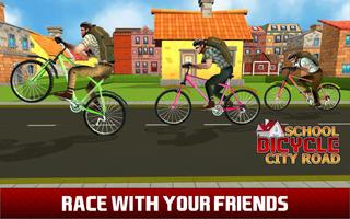 High School Cycling Ride – Bicycle Race স্ক্রিনশট 2