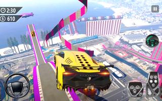 超级坡道汽车跳跃3D：汽车特技 截图 3