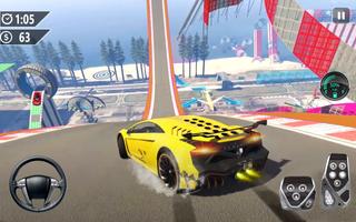 Mega Ramp Car Jumping 3D: Car Stunts Game Affiche