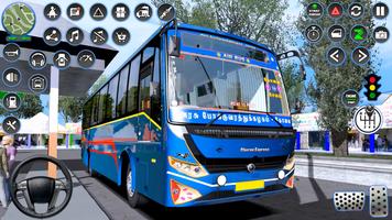 Euro City Bus Conduite 3D Sim Affiche