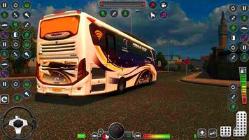 Real City Coach Bus Games 3D screenshot 1