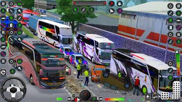 Real City Coach Bus Games 3D screenshot 3