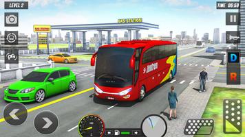 長途客車模擬器：巴士遊戲 截圖 1
