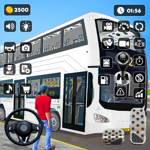 jogo de ônibus Dirigir ônibus