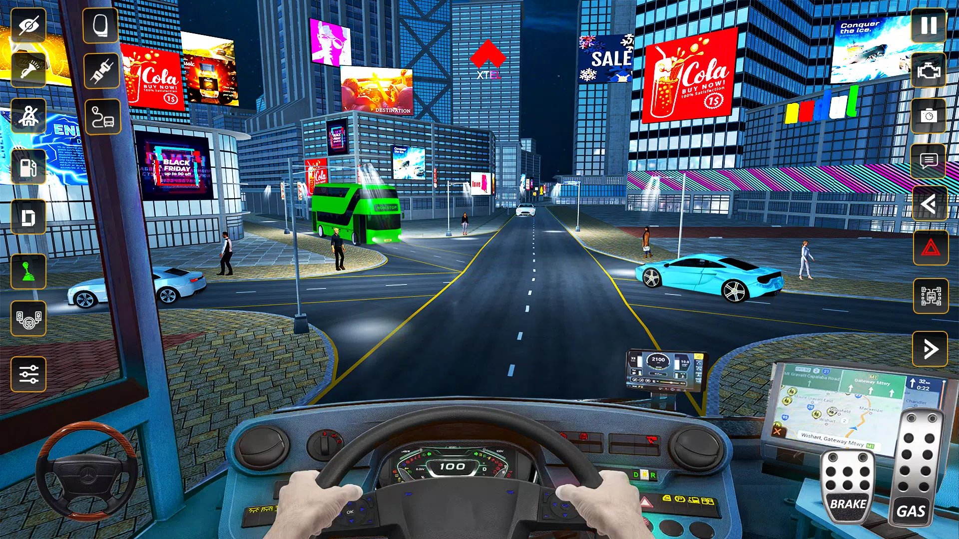 Download do APK de jogo de dirigir ônibus viagem para Android