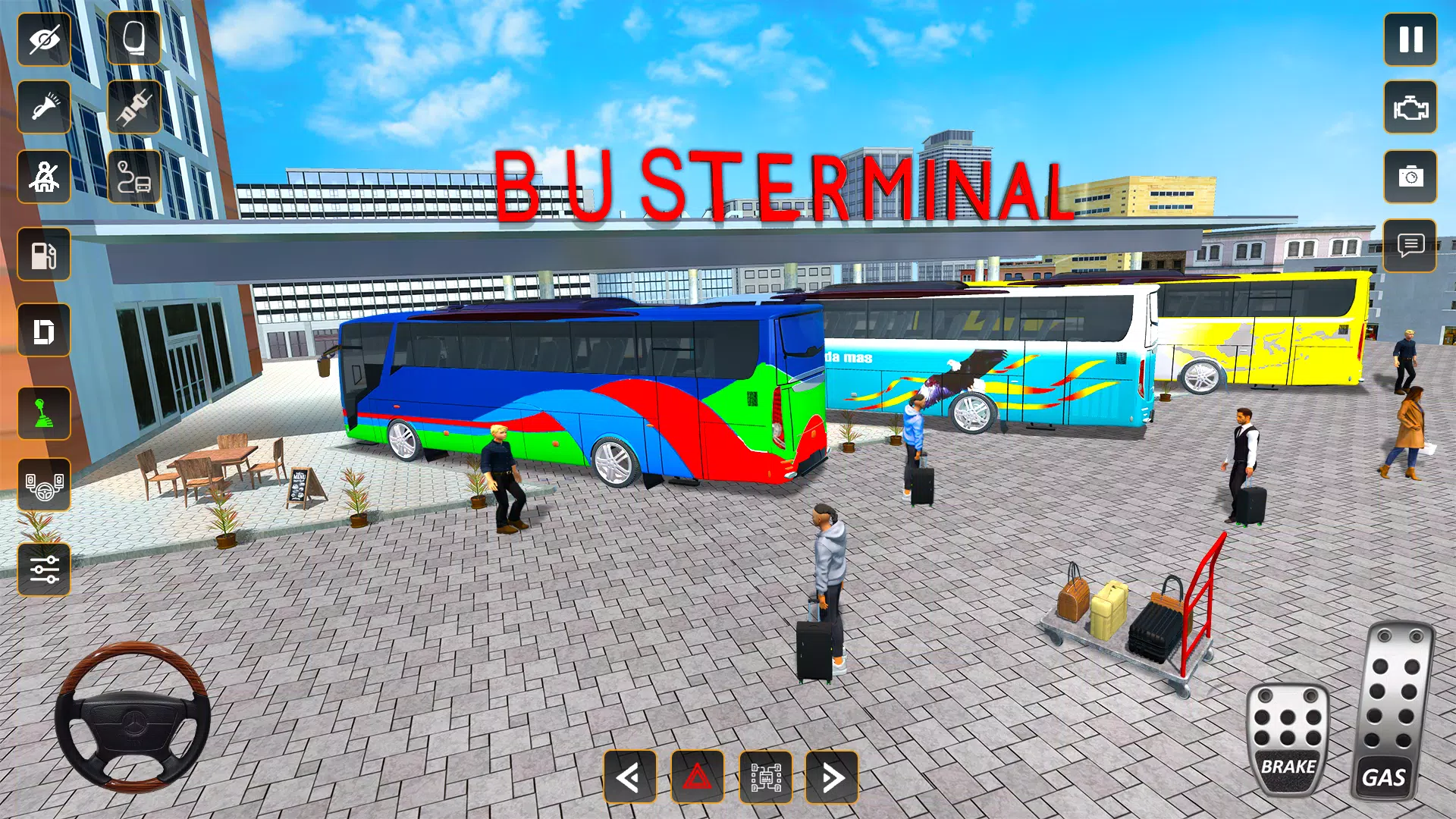 Download do APK de jogo de dirigir ônibus viagem para Android