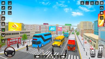 Bus Games Bus Simulator Games Affiche