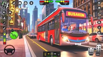 Bus Games Bus Simulator Games ポスター