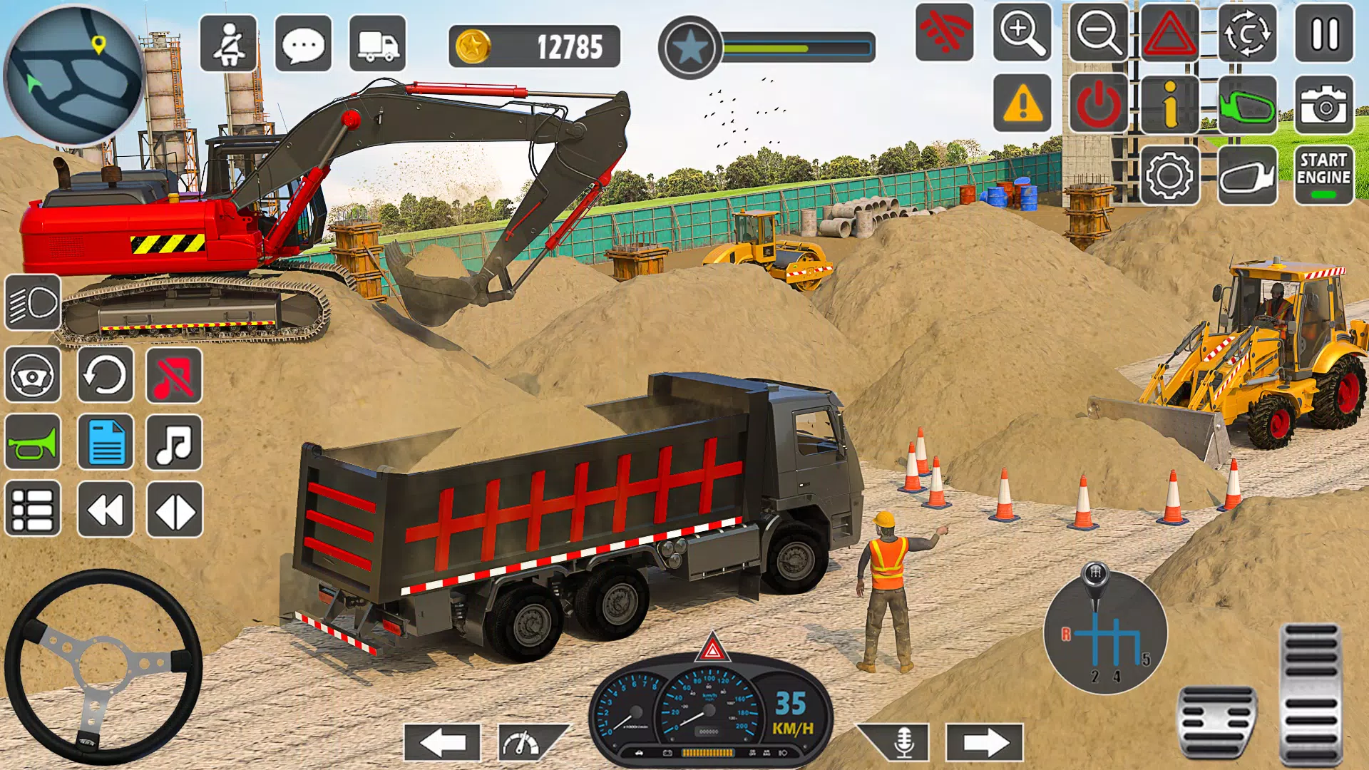 Download do APK de Jogo de Trator Escavadeira JCB para Android