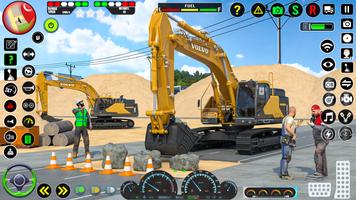 US Construction Game Simulator پوسٹر