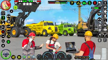 Game Truk Konstruksi Excavator screenshot 1