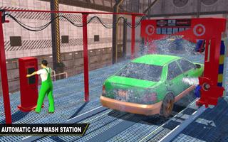 City Car Wash Simulator: Free Games 2021 Affiche