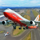 Airplane Driving Games أيقونة