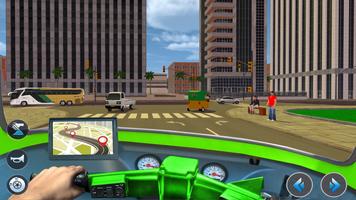 City TukTuk Auto Rickshaw Game screenshot 2