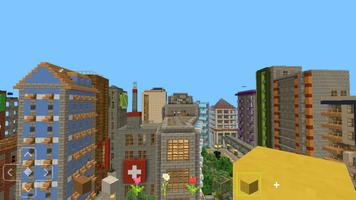 MiniCraft City Build Crafting Games Affiche