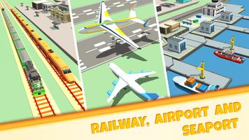 City Building Games Tycoon Plakat