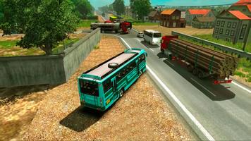 Modern Offroad Bus Poster
