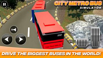 City Metro Bus Simulator Affiche
