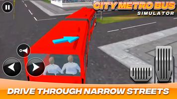 City Metro Bus Simulator स्क्रीनशॉट 2