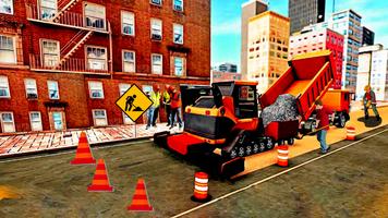 Highway road construction game Screenshot 1