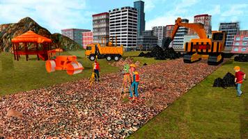 Highway road construction game Screenshot 3