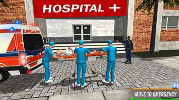 City Ambulance Driving Games স্ক্রিনশট 3