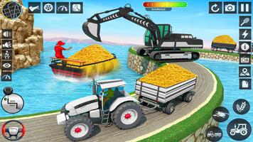 Big Tractor Farming Simulator تصوير الشاشة 1