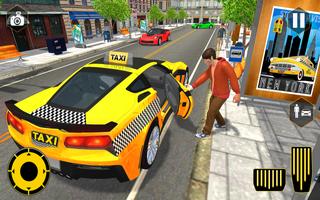 City Taxi Car Simulator स्क्रीनशॉट 1