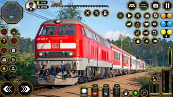 City Train Driving Game 3d постер