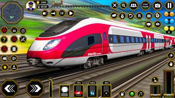 City Train Driving Game 3d скриншот 3