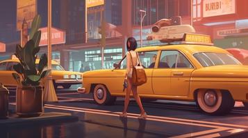 택시 운전사 - 미친 택시 게임 포스터