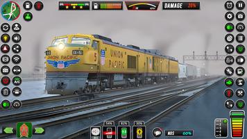 Railway Train Game Simulator poster