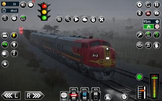 Railway Train Game Simulator capture d'écran 1