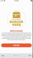 Cincinnati Burger Week Affiche