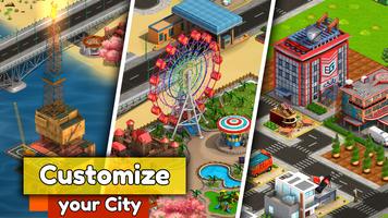 NewCity: City Building&Farming Cartaz