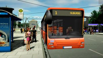 City Bus Driving Simulator Affiche