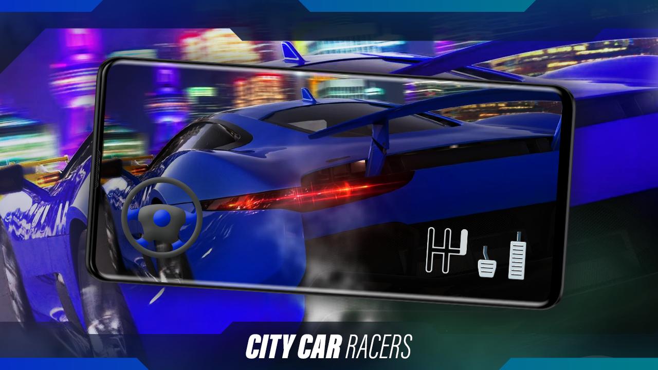 Racing in car multiplayer