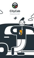 CityCab powered by Gett الملصق